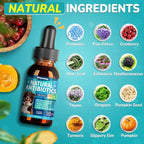 Antibiotics for Dogs | Natural Dog Antibiotics for Allergy Relief, Itch Relief, Coughs, Skin Health, Breath Treatment, Digestion | Herbal Supplement to Care for Ears, Eyes & Coat, 2 Fl Oz