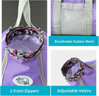 Cinf Cat Nail Clipping Cleaning Grooming Restraint Bag No Scratching Biting for Bathing Nail Trimming Injecting Examining(Taro,M)