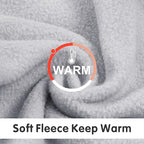 Idepet Dog Fleece Sweater, Small Dogs Shirt Pullover Sweatshirt Pet Dog Clothes Soft Puppy Sweater Warm Winter Shirt Classic Cat Apparel for Small Dogs and Cats (X-Small, Grey)