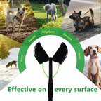 Large Dog Pooper Scooper for Yard - 32" Long Handle, No Bending, Grass-Friendly, Easy to Clean, Durable & Sturdy
