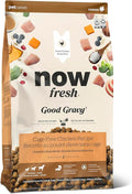 Now Fresh Good Gravy, Bone Broth Coated Kibble, Dry Dog Food, Chicken Adult Recipe with Grains, All Breed Size, 22 lb Bag