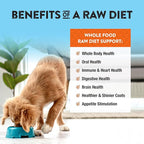 Northwest Naturals Freeze-Dried Chicken & Salmon Dog Food - Bite-Sized Nuggets - Grain-Free, High-Protein, Raw Diet, Human-Grade, Limited Ingredients, All Natural, Omega-3 for Skin & Coat - 25 Oz