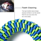 2 Pack Aggressive Chewer Dog Toys - Tug of War & Teeth Cleaning - Medium & Large Dogs