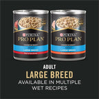 Purina Pro Plan Large Breed Dry High Protein Dog Food With Probiotics for Dogs, Beef and Rice Formula - 47 lb. Bag