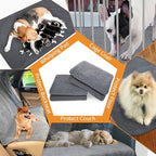 Washable Pee Pads for Dogs, 60x60 Reusable Whelping Pads, Absorb Dog Mats Non-Slip Puppy Training Pads for Whelping, Potty, Training, Playpen, Crate