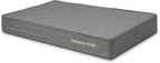 The Dog’s Bed Orthopedic Memory Foam Dog Bed, XL Grey Linen, Pain Relief for Arthritis, Hip & Elbow Dysplasia, Post Surgery, Lameness, Calming, Waterproof Washable Covers
