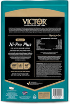VICTOR Super Premium Dog Food – Hi-Pro Plus Dry Kibble – High Protein Dog Food with 30% Protein – Beef, Chicken, Pork, Fish Meals, Gluten Free - for High Energy and Active Dogs & Puppies, 5lbs