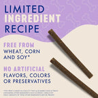 Finley's Rabbit & Venison Meaty Sticks Dog Treats, Grain-Free, Soft & Chewy, High Protein, Made in USA, 12 Ounce (Pack of 1)