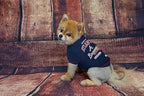 MLB Atlanta Braves Dog T-Shirt, Small. - Licensed Shirt for Pets Team Colored with Team Logos. - Premium Stretchable Materials for The Comfort of Your Dog & Cat.