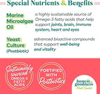 Honest to Goodness Plant Snacks Happy Feet Apple & Cinnamon Recipe Dog Treats, Enriched with Omega 3s & Postbiotics, 8oz