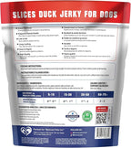 Beloved Pets Dog Treats Duck Jerky 1.5 LB - Human Grade Pet Snacks - Natural High Protein Meat Dried Strips - Best Chews for Training Small & Large Dogs - Bulk Soft Pack