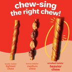 Hartz Oinkies Pig Skin Twists 3" (10 Pack)