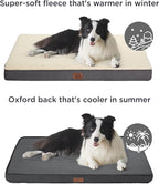 Bedsure Dog Bed for Small Dogs - Comfy Flat Puppy Beds with Removable Washable Cover, Orthopedic Egg Crate Foam Pet Mat, Suitable for Pet Up to 15 lbs