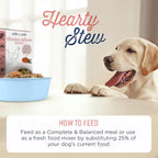 Side by Side Chicken & Lamb Stew - Warming Wet Dog Food & Dog Food Topper for All Breeds - Made with Nutrients & Whole Raw Ingredients - No Artificial Additives or Fillers - (12.5 oz, 12-Pack)