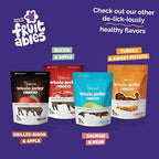 Fruitables Whole Jerky Bites, Healthy Dog Treats, Puppy Essentials, Jerky Dog Treats, Made in the USA, No Artificial Ingredients, Alaskan Salmon & Pear Flavor, 5oz