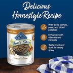 Blue Buffalo Blue's Stew Grain Free Natural Adult Wet Dog Food, Hunter's Stew 12.5 oz cans (Pack of 12)