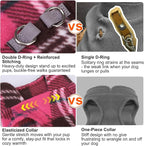 BEAUTYZOO Dog Fleece Vest Sweater Winter Jacket for Small and Medium Dogs with D-Ring Leash Cold Weather Coat Hoodie for XS S M Dogs Boy or Girls, Pink Buffalo M