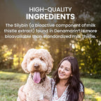 Nutramax Denamarin Liver Health Supplement for Large Dogs - With S-Adenosylmethionine (SAMe) and Silybin, 30Count(Pack of 1)