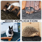 4 Pack Self Heating Cat Pad Self Warming Dog Mat Reflects Body Heat Extra Warm Thermal Pet Pad Washable Dog Cat Bed Crate Bed Mat Blanket(Mixing Colors,16 x 20 Inch)