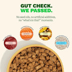 Get Joy Freeze Dried Raw Beef Dog Food, High Protein Grain Free Meal, Topper & Treat, Gut Health Support with Probiotics, Small to Large Breed, 32oz Bag