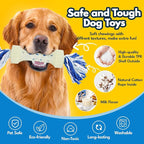 2PCS Premium Durable Rope Toys for Aggressive Chewers, Dog Tug of War Toys for Medium/Large Dogs, Glow in The Dark Outdoor Dog Fetch Toy, Interactive Dog Toy, Keep Your Powerful Chewers Busy