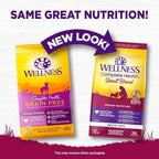 Wellness Complete Health Dry Dog Food, Small Breed, Grain Free, Natural, Turkey, Chicken, & Salmon Recipe (4-Pound Bag)