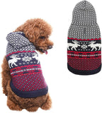 SCENEREAL Dog Sweater for Large Sized Dogs Girl Boy, Turtleneck Pullover Winter Puppy Clothes, Christmas Outfits, Pet Sweatshirt Apparel Knitwear for Golden Retriever, Labrador, Rottweiler, L