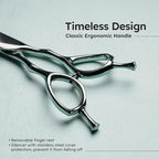 8” Dog Grooming Scissors｜VG10 Japanese Steel Professional Pet Grooming Shears for Cats & Dogs｜Clean Cut & Precise Trimming｜Lightweight Ergonomic Handcrafted Design｜K9 Shears