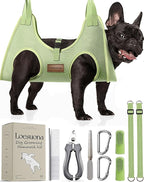 Dog Grooming Hammock – for Dogs Cat Grooming Hammock,Dog Sling for Nail Trimming with Dog Nail Clippers for Small Dogs,Dog Hammock for Nail Trim,Dog Hanging Harness for Nail Trimming
