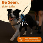 Bark Appeal Aqua Blue No-Pull Dog Harness for Extra Small Sized Pets – Adjustable, Reflective Vest with 3 Leash Clips for Added Control, Easy Walks & Training – XS