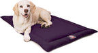 Majestic Pet Dog Crate Mat - Machine Washable Soft Plush Pet Bed Pad for Crates & Kennels | USA Crafted | 30"x21" Villa Aubergine