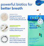 Native Pet GutWell Clean Breath - Dog Breath Freshener & Dog Dental Powder - Teeth Cleaning to Reduce Plaque & Tartar - Promotes Fresh Breath with Targeted Triple-biotic Dental Care Blend - 60 Scoops