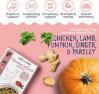 Side by Side Chicken & Lamb Stew - Warming Wet Dog Food & Dog Food Topper for All Breeds - Made with Nutrients & Whole Raw Ingredients - No Artificial Additives or Fillers - (12.5 oz, 12-Pack)
