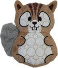 Bite Force -Durable & Strong Dog Toy Beaver with Squeaker, Kevlar-Reinforced for Aggressive Chewers for Small Medium Large Dogs - Green.
