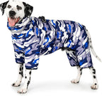 Four Legged Dog Winter Coat for Small Dogs, Warm Puppy Onesie Clothes Christmas, Reflective Turtleneck Dog Jacket with Buckles & D-Rings, Puffer Cold Weather Coat Zipper