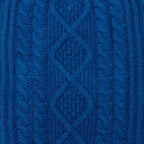 BINGPET Thermal Knitted Dog Sweater for Small Medium Large Dogs,Winter Dog Cat Coat Warm Sweartershirts Outfits,Classic Cable Knit Turtleneck Pullover Dog Jumper Coat Warm Sweartershirts(Blue,S)