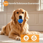 Dog Balls: Interactive Dog Ball, Self-Moving Dog Toy with Auto-Rolling & Bouncing, E-TPU Material, IP54 Waterproof, Motion-Activated, for Small/Medium/Large Dogs (Blue)