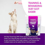 Organic Dog Treats for Small, Medium & Large Dogs – All-Natural Turkey Training Treats for Puppies & Adult Dogs, Grain-Free, Hypoallergenic, Healthy, Low-Calorie, Semi-Soft Chews, Made in USA, 5 oz