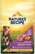Nature's Recipe Grain Free Dry Dog Food, Lamb, Sweet Potato & Pumpkin Recipe, 12 lb. Bag