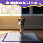 Lavender Scented Super Absorbent & Leak-Proof Puppy Pads, 30"x36" Odor Control Pet Training Dog Pee Pads, Thicken Quick Dry Pee Pads, Potty Training Pads for Dogs Cats 150Counts