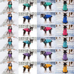 Gyuzh Dog Coat with Harness Puppy Coats Small Dog Harness Jacket Winter Waterproof Jackets for Smal Medium Large Dogs