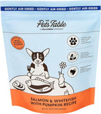 The Pets Table Salmon & Whitefish with Pumpkin Grain Free Air Dried Dog Food, 3 lb / 48 oz Bag