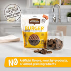 Nutrish Rachael Ray Burger Bites Beef Recipe with Bison Dog Treats, 12 oz. Pouch (Pack of 2)