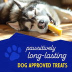 Himalayan Dog Chew Original Yak Cheese Dog Chews,100% Natural, Long Lasting, Gluten Free, Healthy & Safe Canine Treats, Lactose & Grain Free, Protein Rich, Mixed Sizes, Dogs 65 Lbs & Smaller, 4 Count