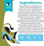 Solid Gold Wet Cat Food Pate - Healthy Canned Cat Food Pate w/Real Tuna & Sardine, Omega Fatty Acids, Vitamins & Minerals - Grain Free & Gluten Free Can Meals for Cats & Kittens - 3ct/3oz Cans