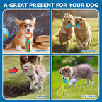 Aitmexcn Dog Rope Toys for Large and Medium Aggressive Chewers, 6 Pack Heavy Duty Dog Rope Toy for Large, Dental Cleaning Chew Toys, Tug Toy for Boredom, 100% Cotton Indestructible Pet Toy