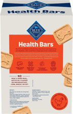 Blue Buffalo Health Bars Oven-Baked with Natural Ingredients Bacon, Egg & Cheese Crunchy Dog Biscuits, 3.5 lbs.