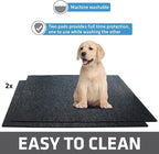 Drymate 12-Pack Washable Pee Pads for Dogs (29x36), Waterproof, Absorbent, Slip-Resistant, Reusable Pet Training Potty Puppy Mats, Housebreaking, Incontinence Bed Pads, Crate, Kennel (USA Made)
