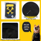 ChoChoCho Stylish Dog Hoodie Dog Clothes Streetwear Cotton Sweatshirt Fashion Outfit for Dogs Cats Puppy Small Medium Large (M, Yellow)