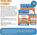 Weruva Dog Freeze Dried, Feeling Farmy with Chicken Breast, Egg & Pumpkin, 1oz Bag